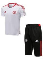 Manchester United 2021 2022 Training kit with Shorts | White