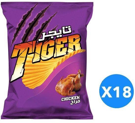 Tiger Plus Chicken- Set Of 18