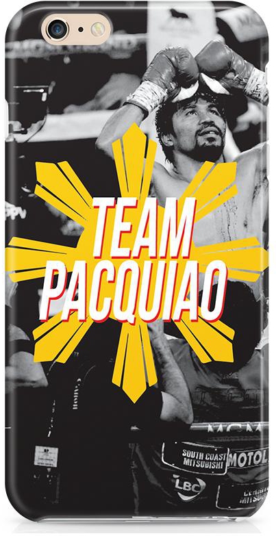 Loud Universe iPhone 6 Designed Protective Slim Plastic Cover Team Pacquiao