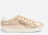 Geox Lace Up Sneakers - Rose Gold