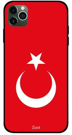 غطاء حماية واقي لهاتف أبل آيفون 11 برو علم تركيا