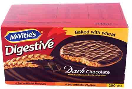 McVities Dgs Dark Choco Biscuits - 200g