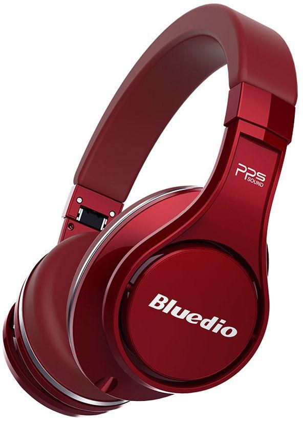 Bluedio UFO Bluetooth Wireless Headphone with Microphone , Red , UFO