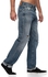 Levi's 514 Straight Recordskip Jeans for Men - 34W x 32L, Light Blue