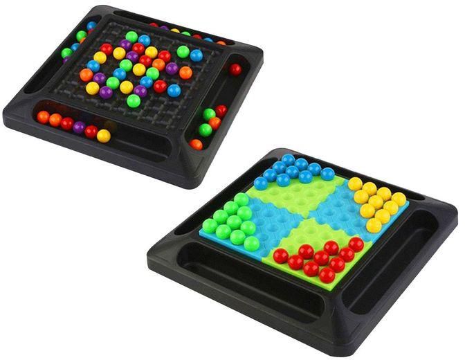 241PCS Puzzle Magic Chess Board Games Rainbow Ball Elimination Colorful Interactive Montessori Educational Toys For Kids Adults