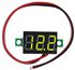 Generic 028 Inch 2 Wire LED DC2530V Digital Voltage Meter Yellow