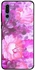 Thermoplastic Polyurethane Skin Case Cover -for Huawei P20 Pro Pink Floral Pink Floral