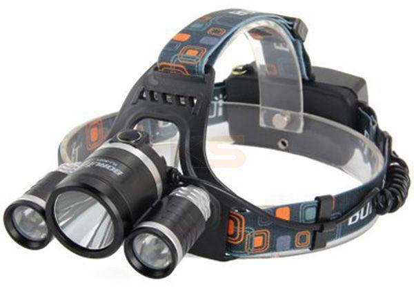 BORUIT LT-RJ-5001 Cree XM-L L2 LED Headlamp 1000 Lumens 4 Modes Rechargeable Walking Light