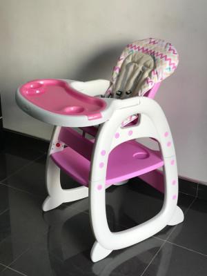Generic Baby Pink High Feeding Chair
