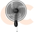 TORNADO Wall Fan 18 Inch With 4 Plastic Blades and 3 Speeds In Black Color TWF-18