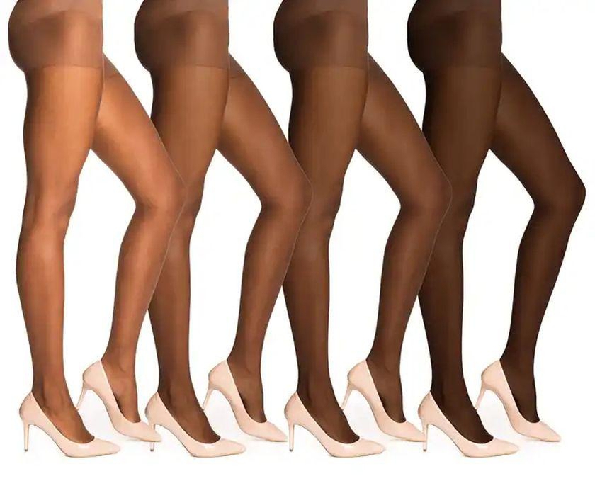 Aerie Sheer Smooth Knit Pantyhose Stockings Tights - CHOCOLATE