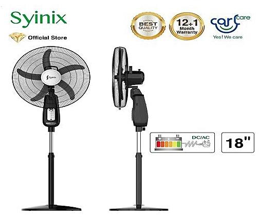 Syinix 18 Inch Rechargeable Fan