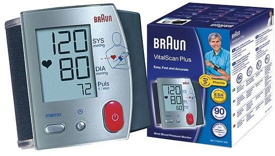 Braun VitalScan 1750 Wrist Blood Pressure Monitor