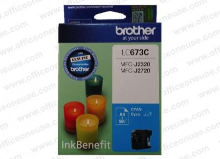 Brother LC673 Cyan Ink Cartridge - LC673CY