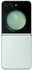 هاتف سامسونج جالاكسي Z Flip5 يدعم 5G بسعة تخزين 256 جيجابايت لون نعناعي - إصدار الشرق الأوسط