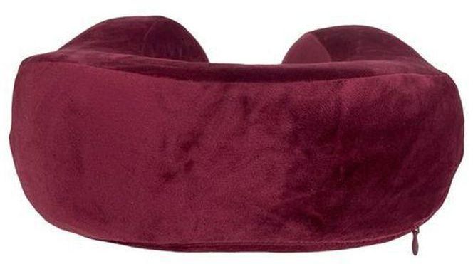 Travel And Neck Pillow Memory Foam - Red