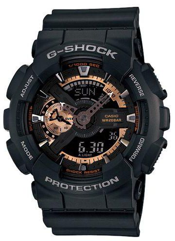 Casio GA-110RG-1ADR Resin Watch - Black