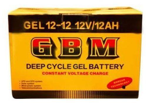 Gbm 12Ah/12V Rechargeable Battery