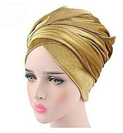 Turban Head Ties For Women - GOLD