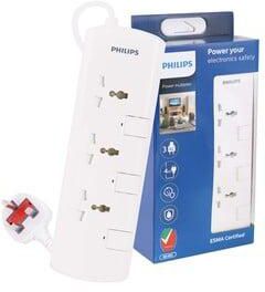 Philips Universal Extension With Switch 3Way SPN3130WC56 4Mtr