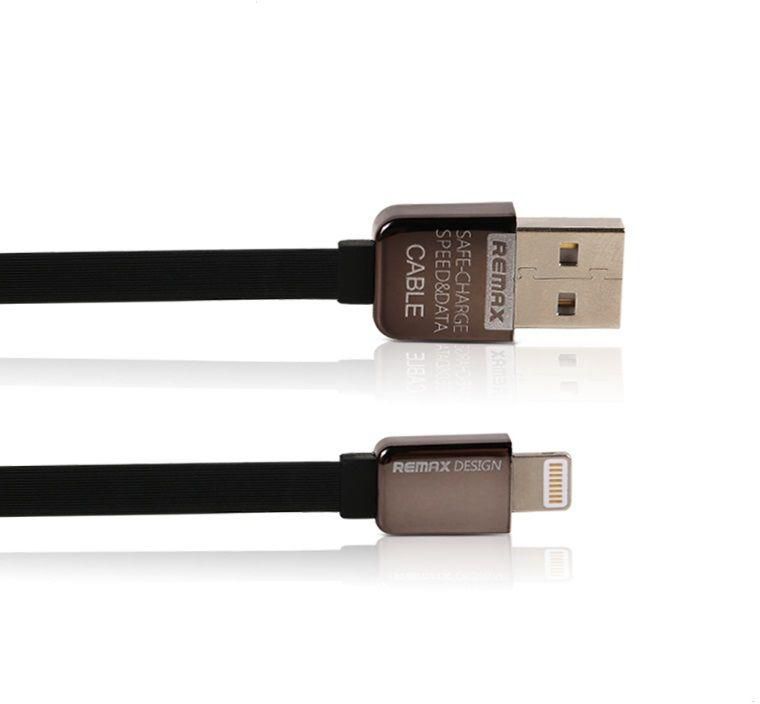Remax King Kong Lightning Data Cable for Apple iPhone - Black