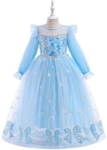 Princess Long Sleeve Maxi Dress