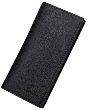 PU Leather Bifold Wallet Black