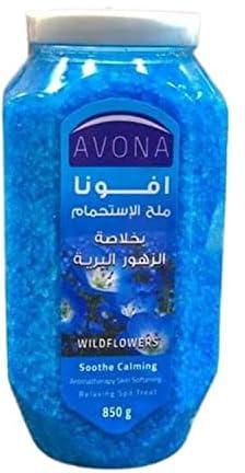 Avona Bath Salt - Wild Flowers - 850g