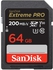 SanDisk Extreme PRO SDXC Class 10 Memory Card - 64GB