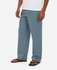 Concrete Plaid Pajama Pants - Turquoise & White