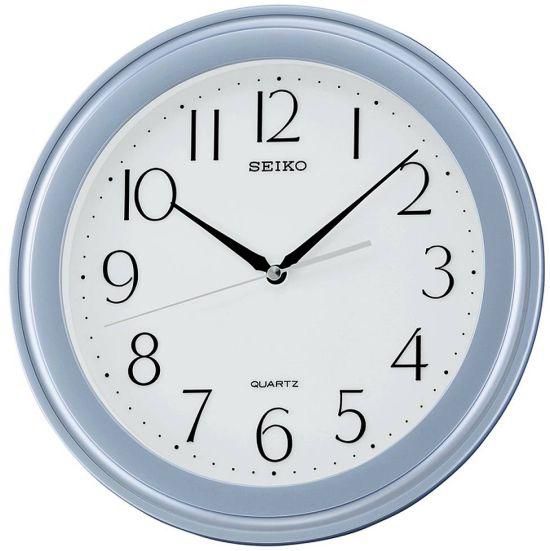 Seiko QXA576 Wall Clock 100% Original &amp; New (Blue - Gold)