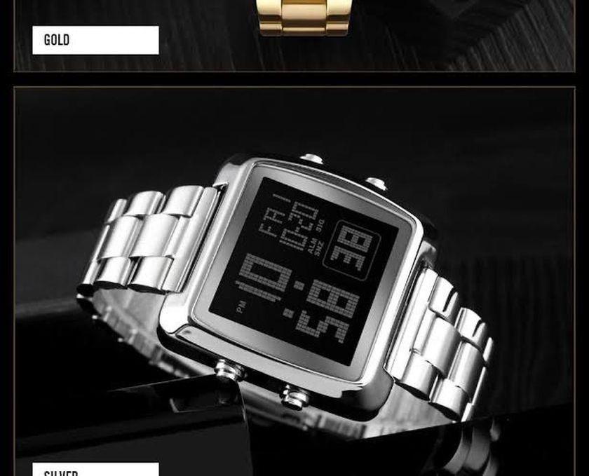 Quality Stainless Steel Wrist Watch