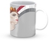 Stylizedd Mug - Premium 11oz Ceramic Designer Mug- Lady Liberty Grey