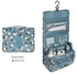 Portable Hanging Toiletry Kit Clear Wash Travel Bag Women Organizer Pouch With Hook