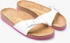 Women's Madrid Patent White Birko-Flor Sandals
