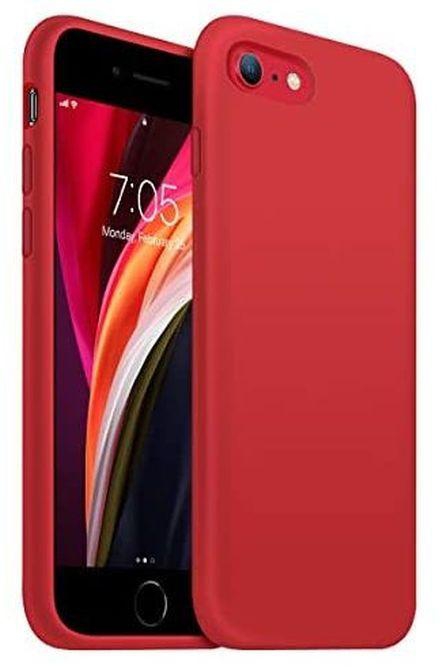 Iphone 6 To Iphone 13 Promax Silicone Back Case - Red