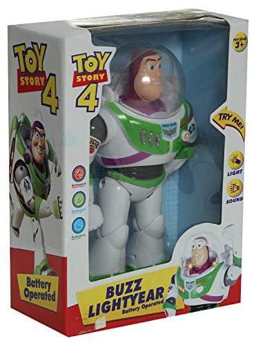 Toy Story Buzz Operated Toy For Boys, White