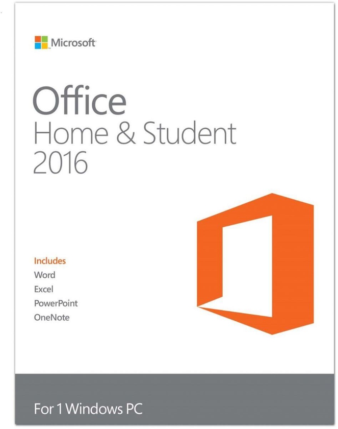 Microsoft Office Home & Student Software 2016