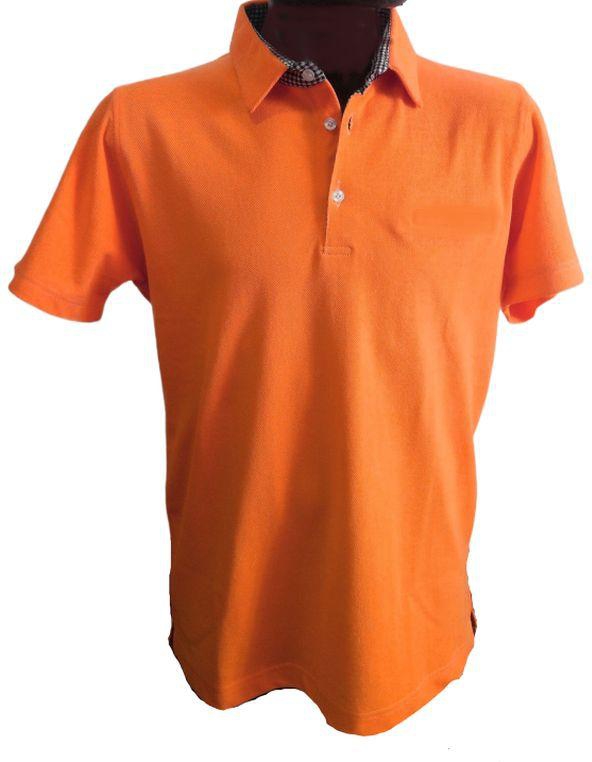 Polo Shirt Half Sleeve - Orange