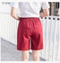 Straight Short Pant Red