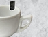 6-Piece Ceramic Coffee Mug Set with 6-Piece Saucer Office+zigor Special Bag