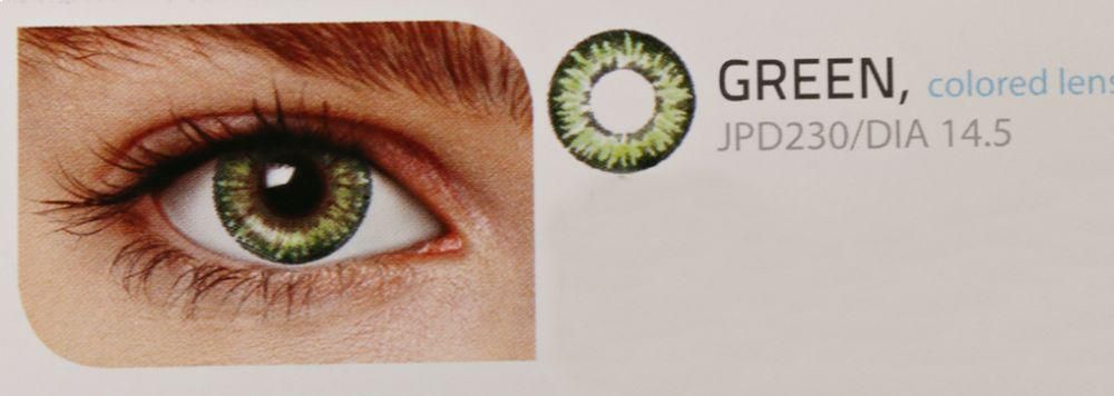 Pure Cosmetics Contact Lenses SALLY GREEN 1
