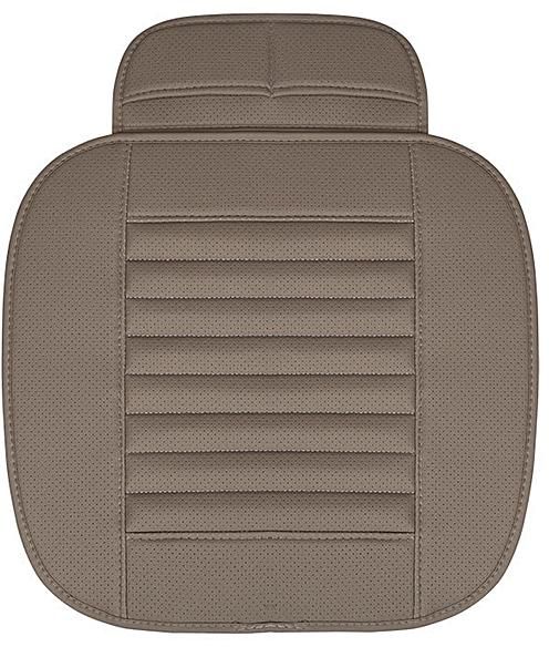 Generic Quanxinhshang Breathable Leather Bamboo Car Seat Cover Pad Mat Auto Chair Cushion Universal