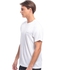 Columbia White Polyester Round Neck T-Shirt For Men