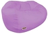 Safari Leather Beanbag - 2 Seats - Purple