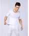 Slimming Body Shaper Vest Size L Shirt Abs Abdomen Slim, Compression Muscle Tank Bodysuit Tight Bodysuit Tops for Men