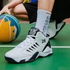 Fashion Trendy Sports Shoes For Men And Women Basketball Shoes-Black White