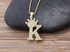 Necklace Gold-plated - (K)