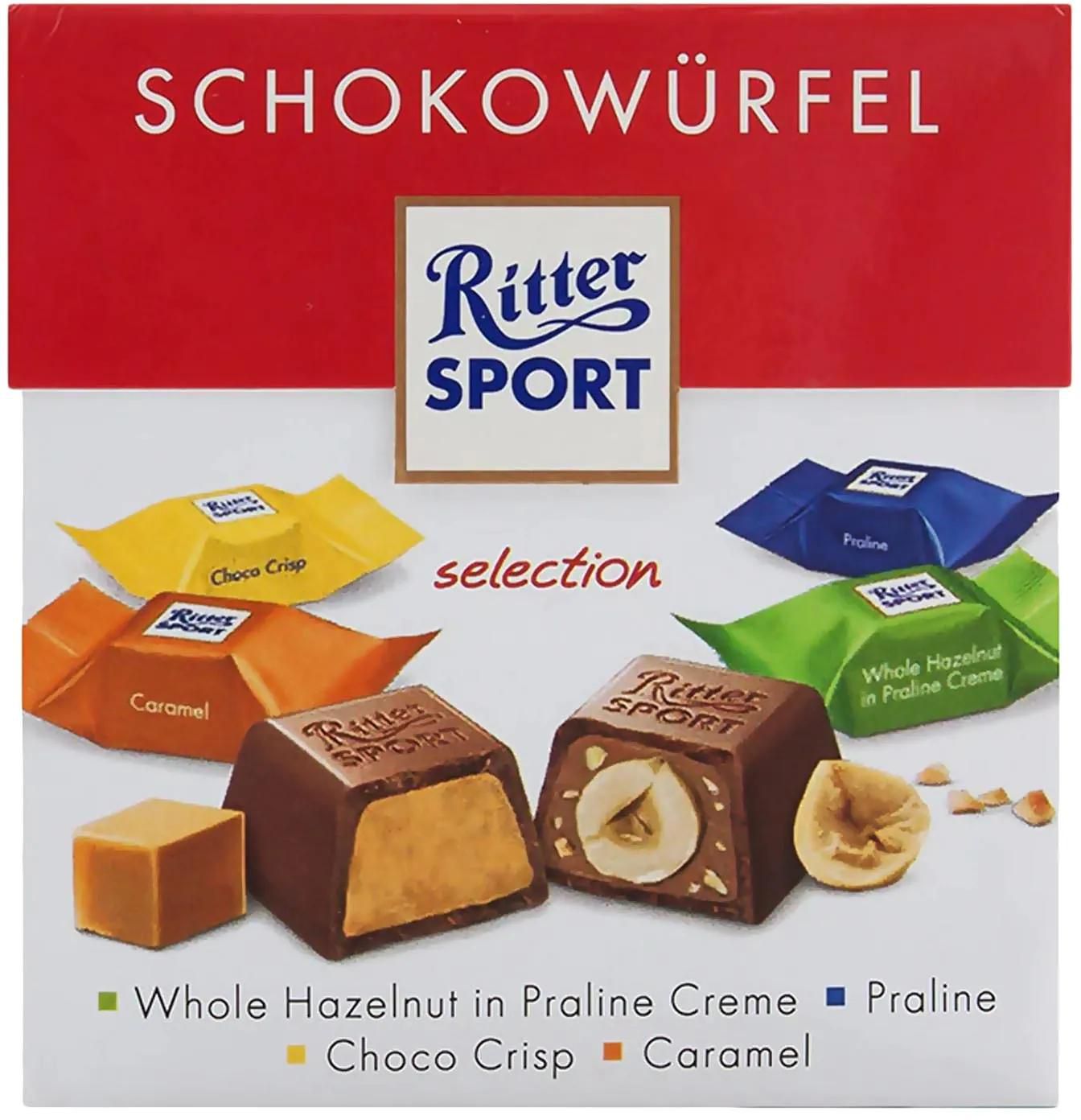 Ritter sport chocolate dice box 176 g