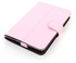 Universal 7 Inch Tablet Case Folio Leather Folding Flip Cover for Xtouch, iTouch, Wintouch, Symphony, Samsung and Other Similar Size 7 Tablets - Pink